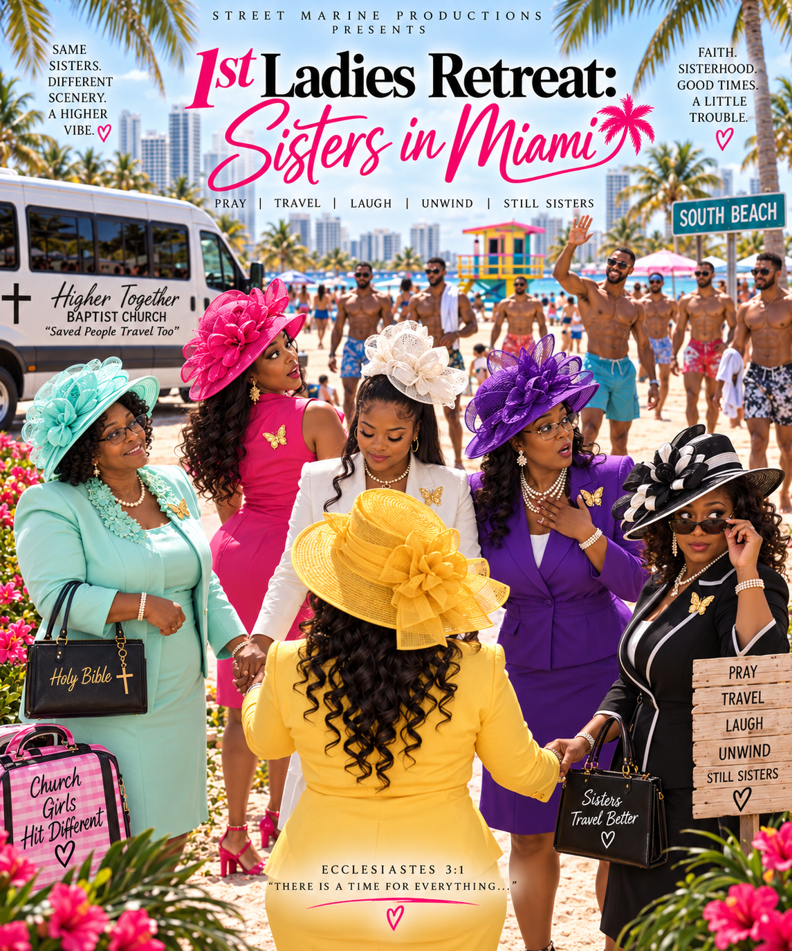 First Ladies Retreat: Sisters in Miami poster artwork