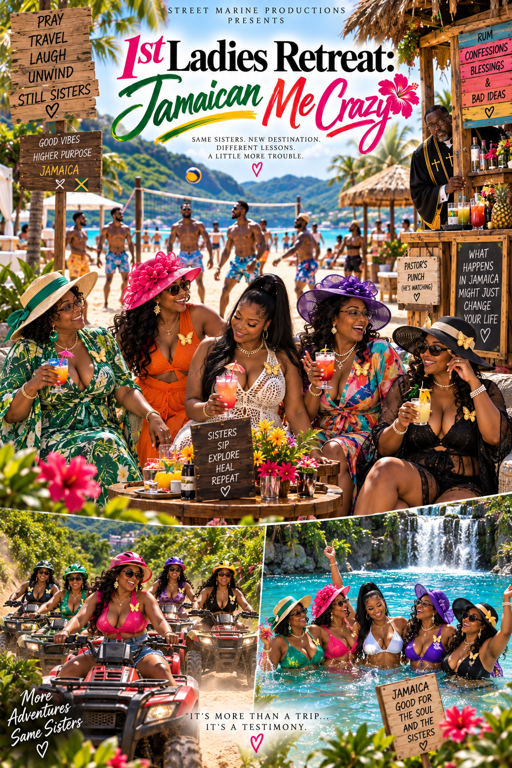 First Ladies Retreat 2: Jamaican Me Crazy poster artwork